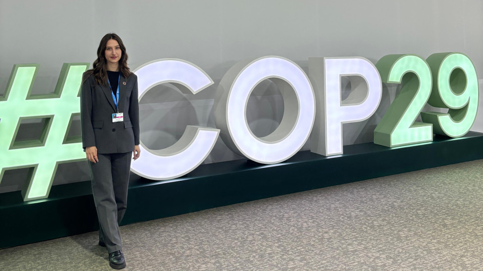 RIFS Fellow Deborah Lika attended COP29 in Azerbaijan as a young negotiator for her home country of Albania.